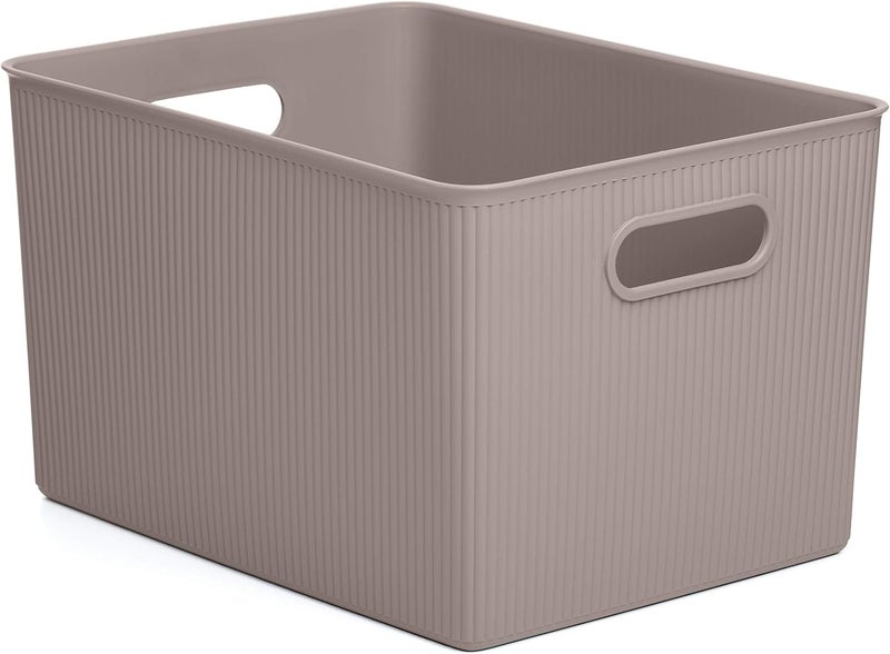 TATAY Baobab XL Multipurpose Storage Basket - Taupe - Image 1